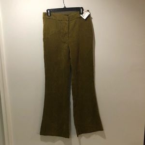 Zara flared corduroy pants
